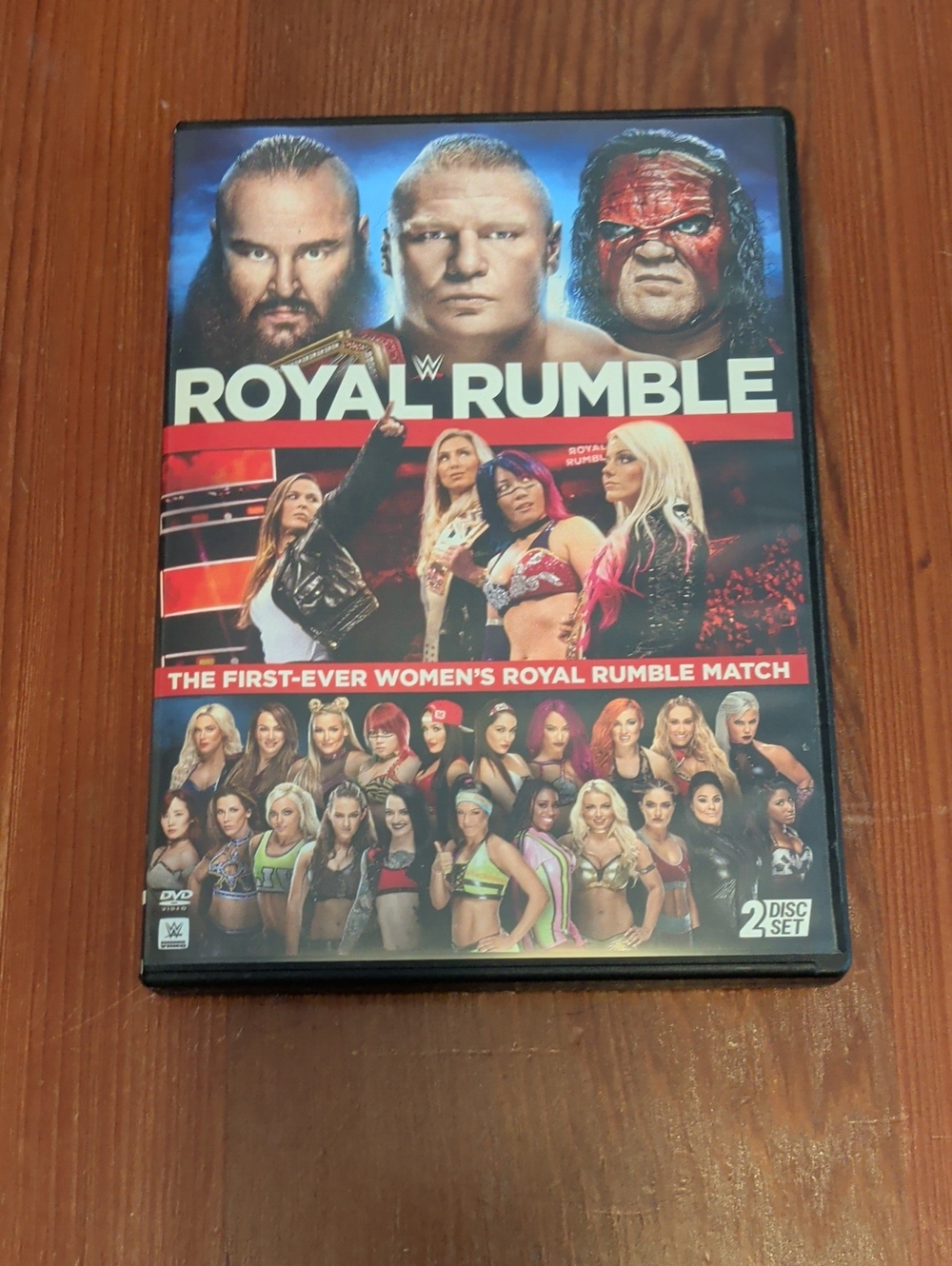 WWE Royal Rumble Cover Featuring 1st Women's Royal Rumble